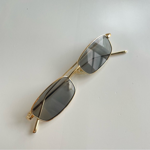 Sunglasses Bundles - Mini Rectangle Gold + Aldo Gold Frame Cateye - Picture 7 of 8